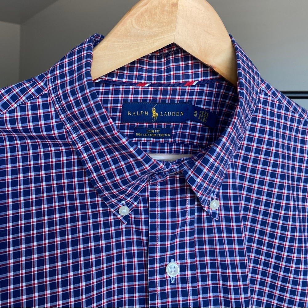 Extra Large Slim-Fit Ralph Lauren Button-Down